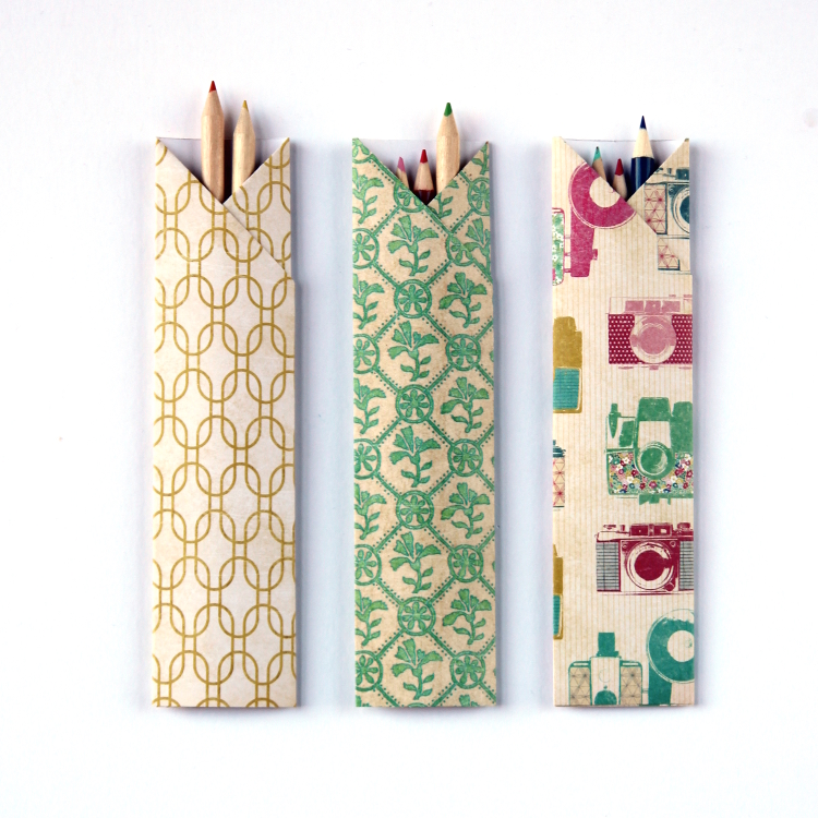 MAKE IT MONDAY DIY ORIGAMI PENCIL HOLDERS. Gathering Beauty