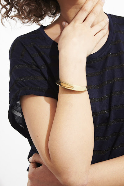 Bracelet Jonc Soko laiton recyclé