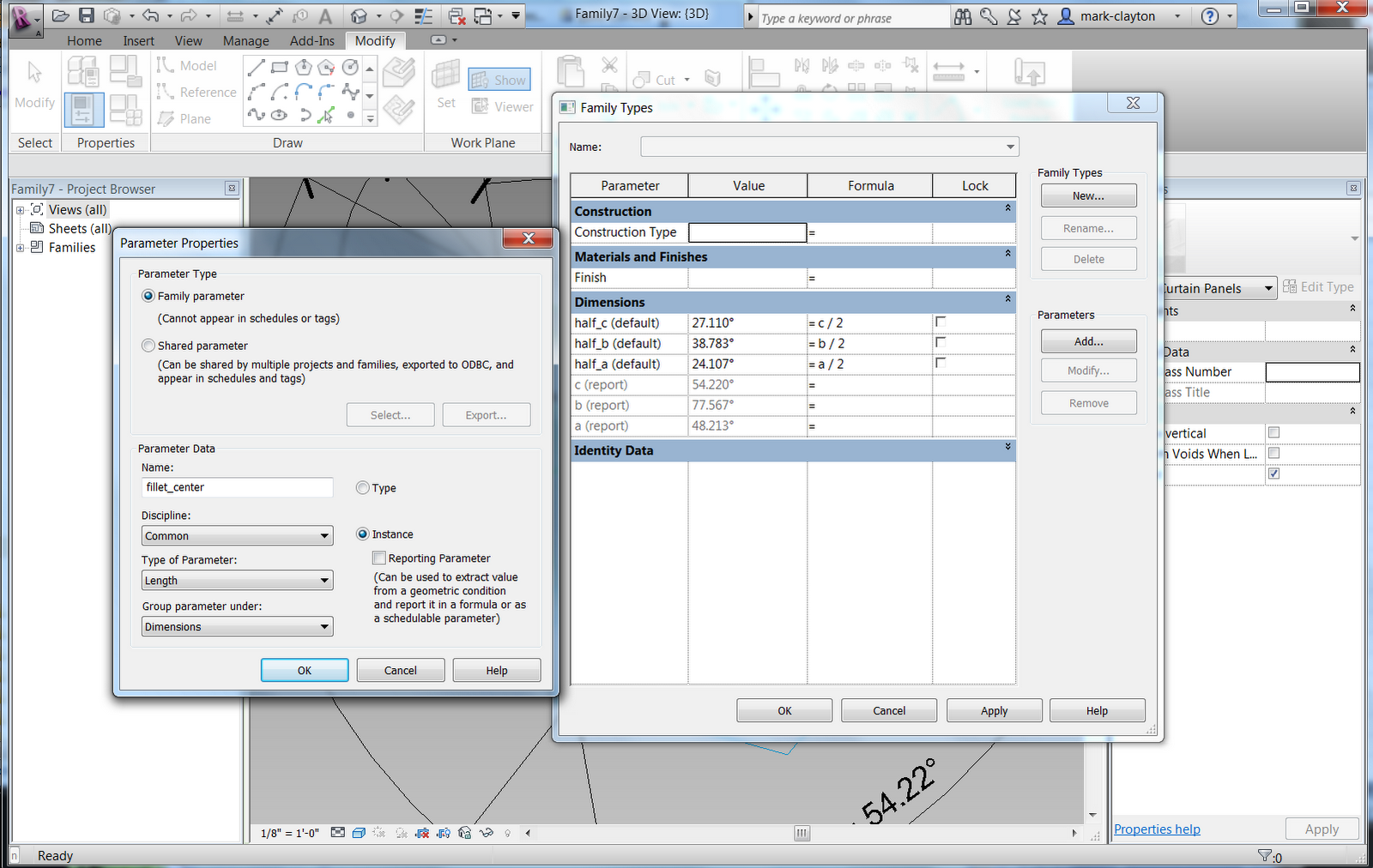 Texas Architecture and Miscellaneous University: BIM Triangular panel ...