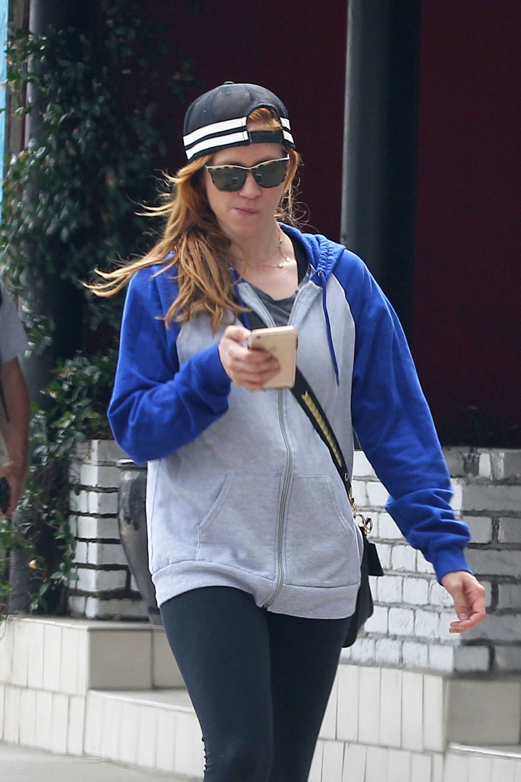 Brittany Snow || Leaving Her Pilates Class in LA || June 1, 2017 | CineHub