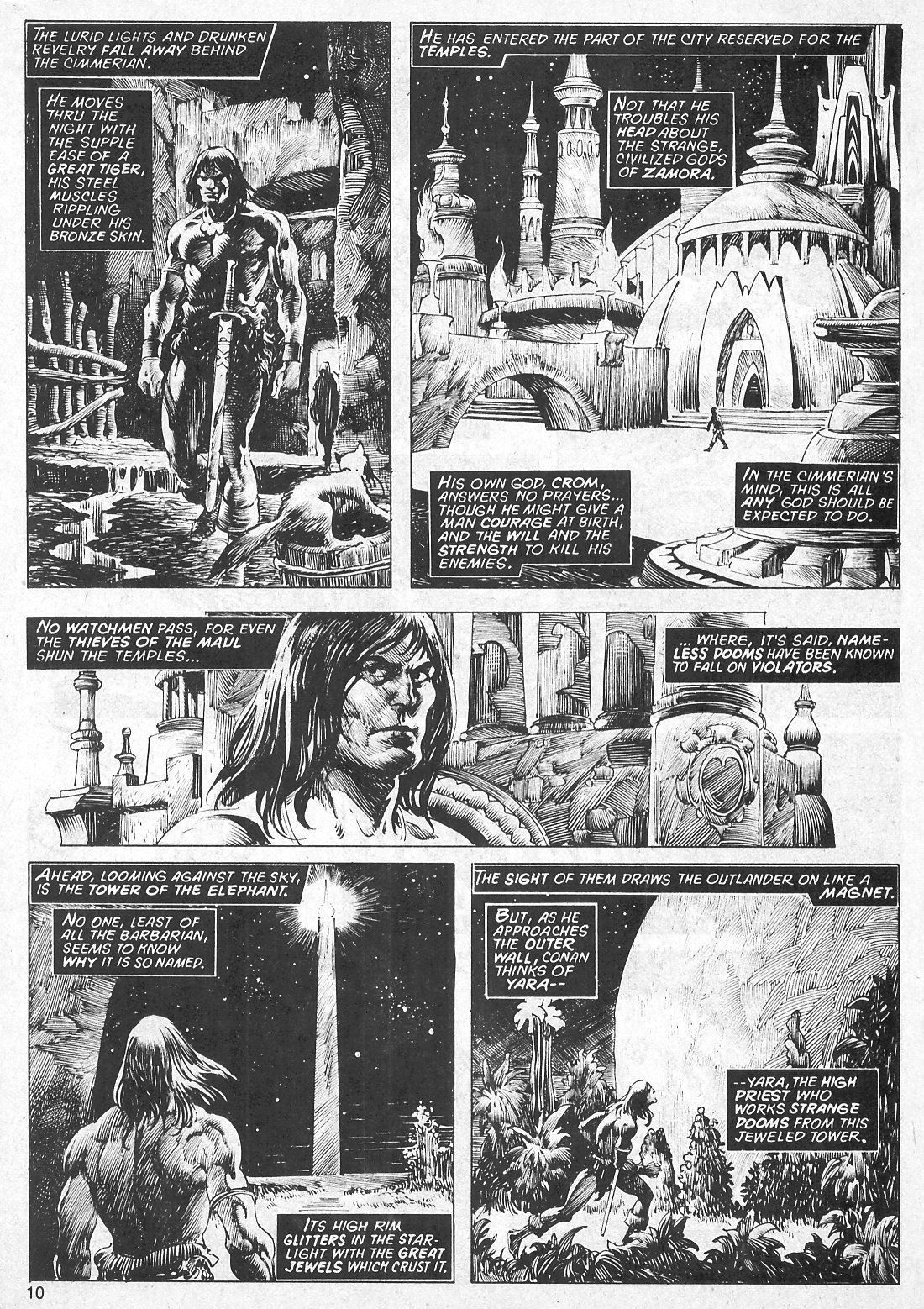 Read online The Savage Sword Of Conan comic -  Issue #24 - 10