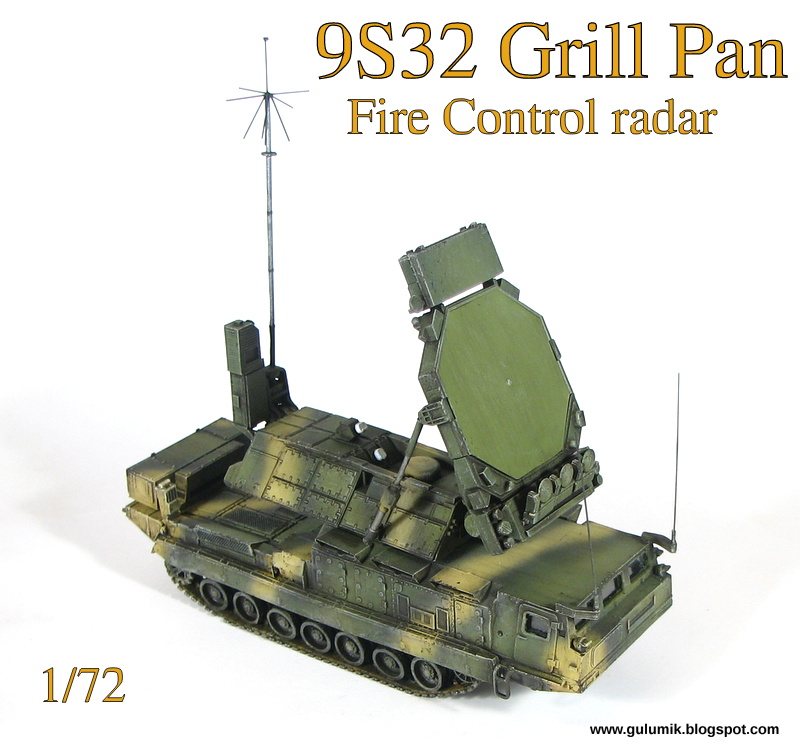 Gulumik Military Models 9S32 Grill Pan Fire Control Radar 1/72