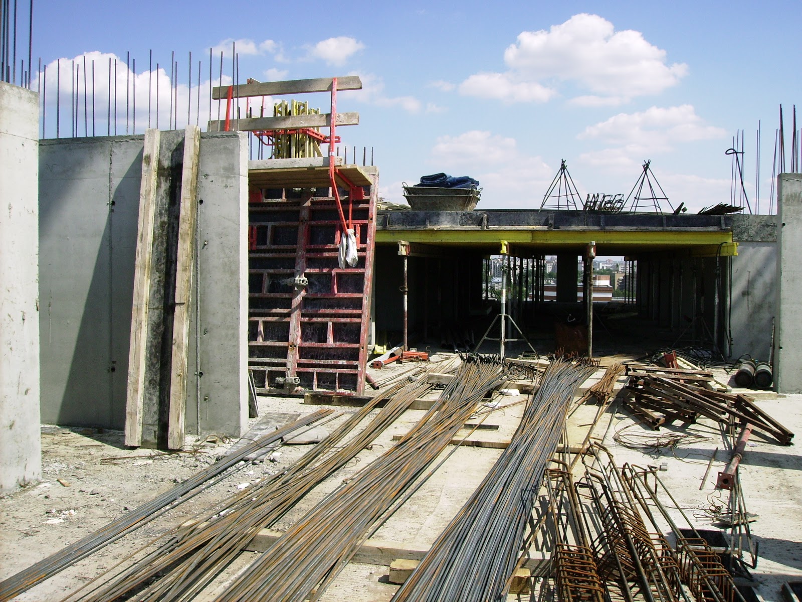 Блочная опалубка применяется при устройстве