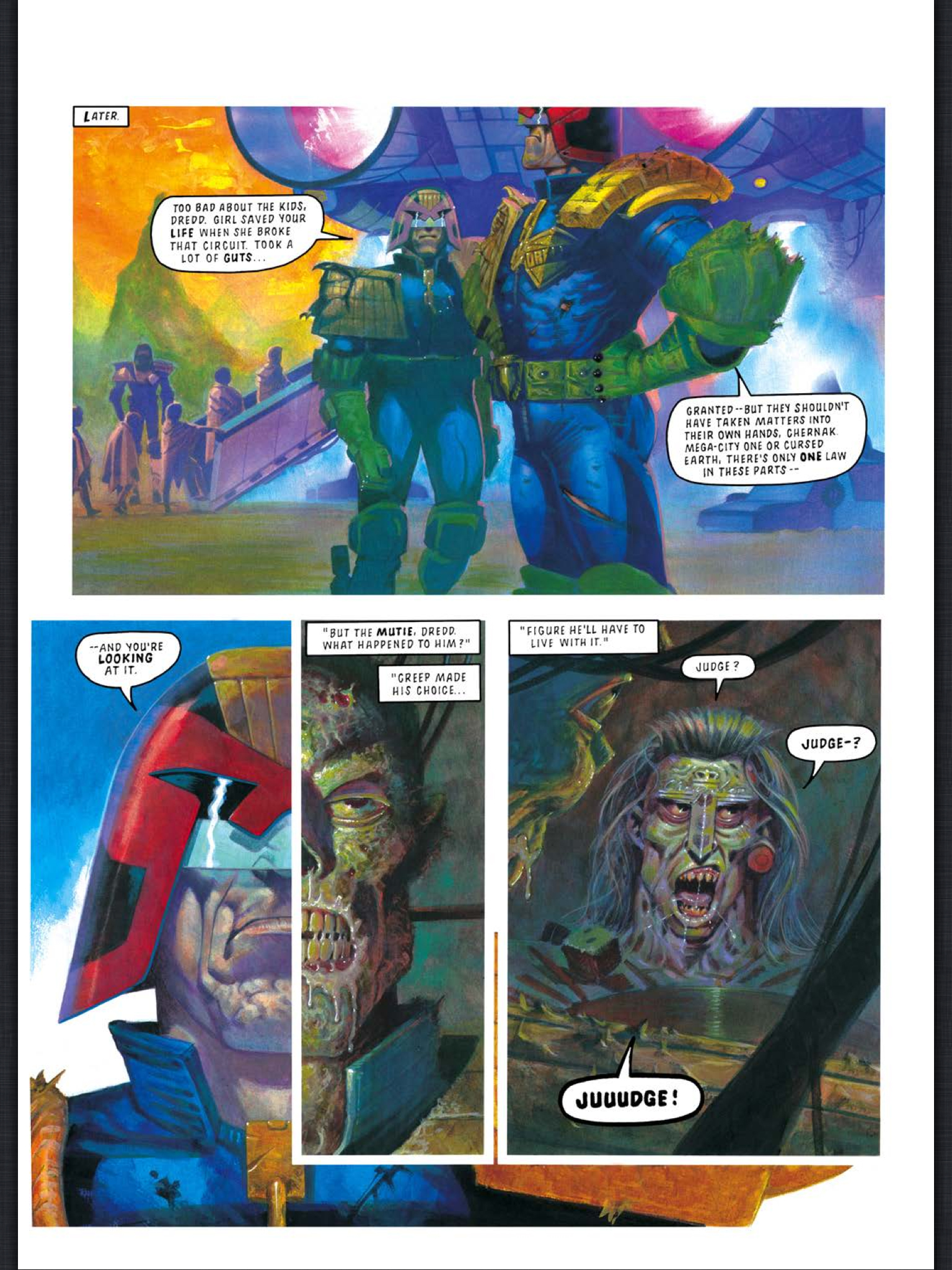 Read online Judge Dredd: The Complete Case Files comic -  Issue # TPB 20 - 188