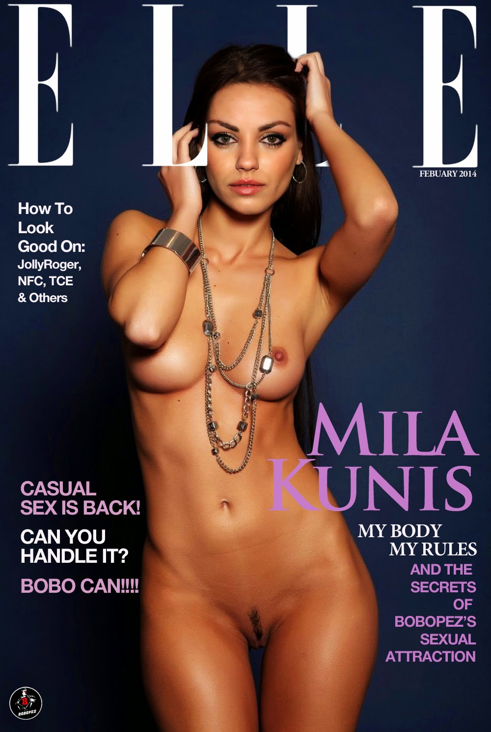 Mila Kunis Naked