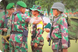 Herman Asaribab Tutup Latihan  Tugas Operasi Pengamanan Daerah Rawan