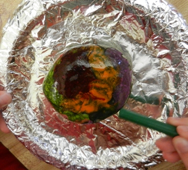 Color My Bliss: Preschool Art: Hot Rocks and Crayons!