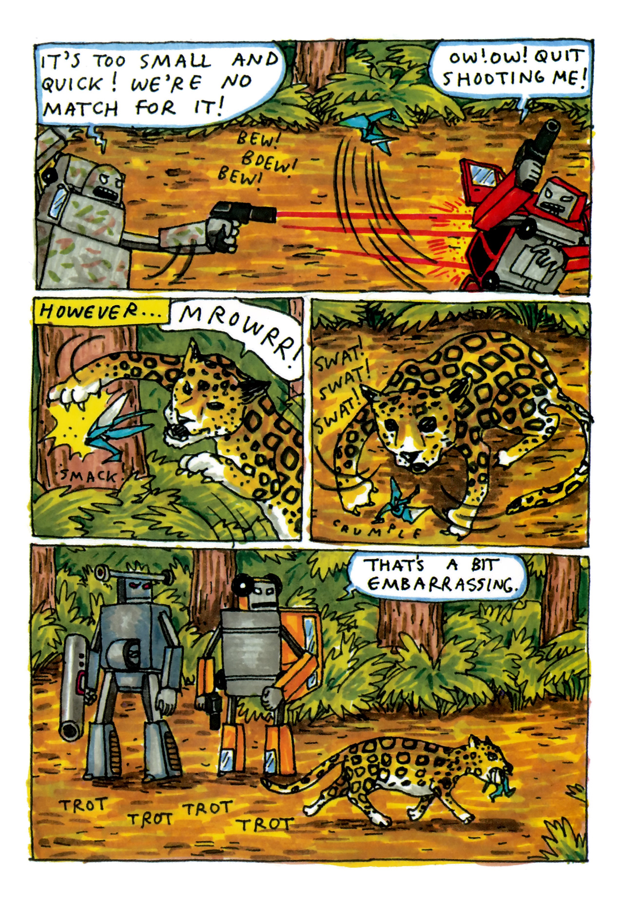 Read online Incredible Change-Bots comic -  Issue # TPB 1 - 96