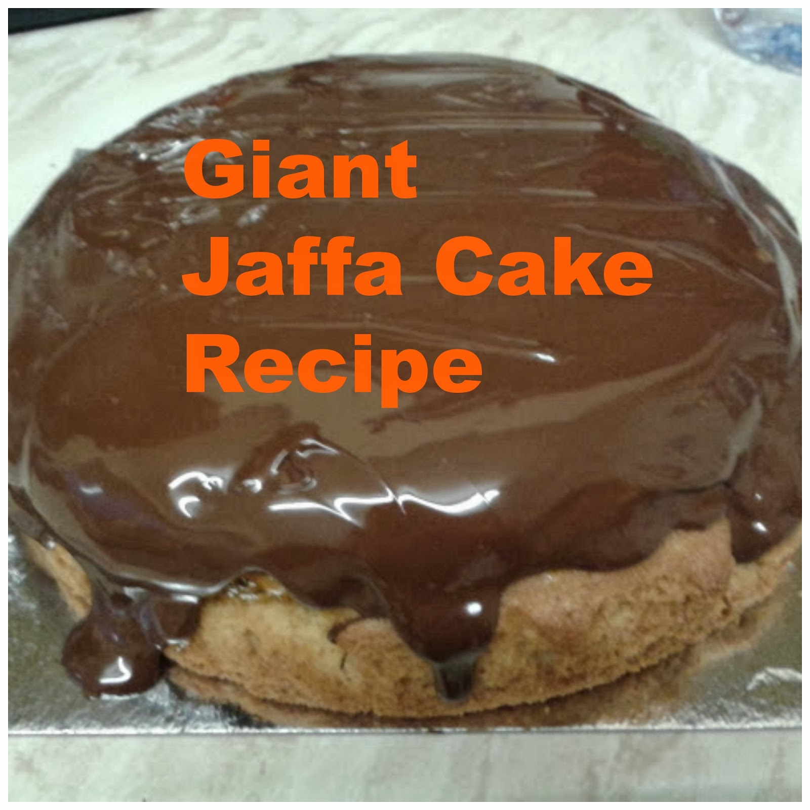 New Adventures of Emily Jamie's Giant Jaffa Cake (Recipe)