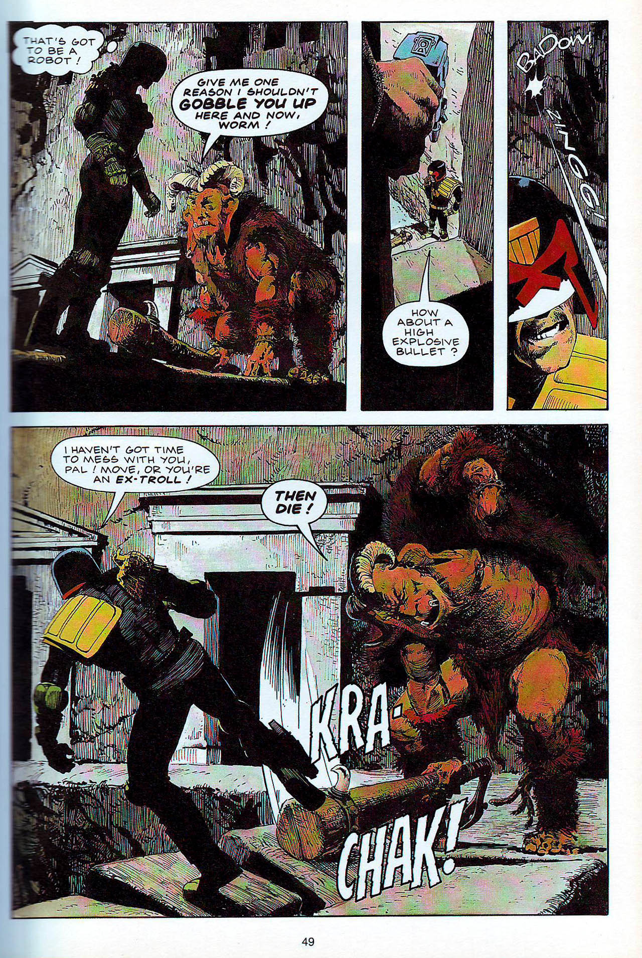 Read online Judge Dredd: The Complete Case Files comic -  Issue # TPB 13 (Part 2) - 70