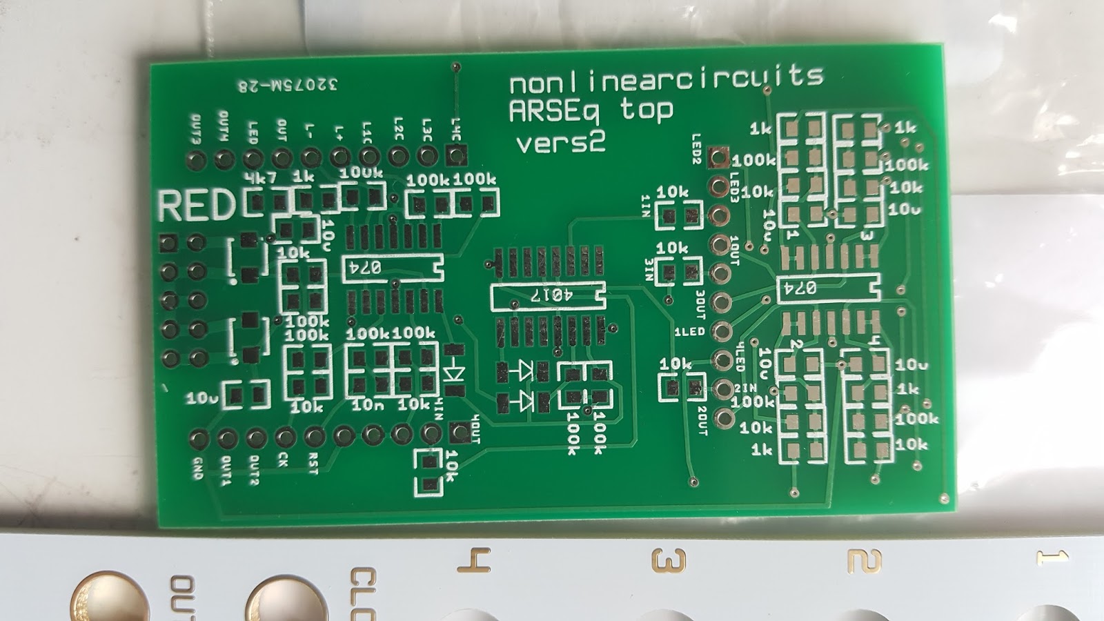 JonDent Exploring Electronic Music ARSEq NLC Build notes