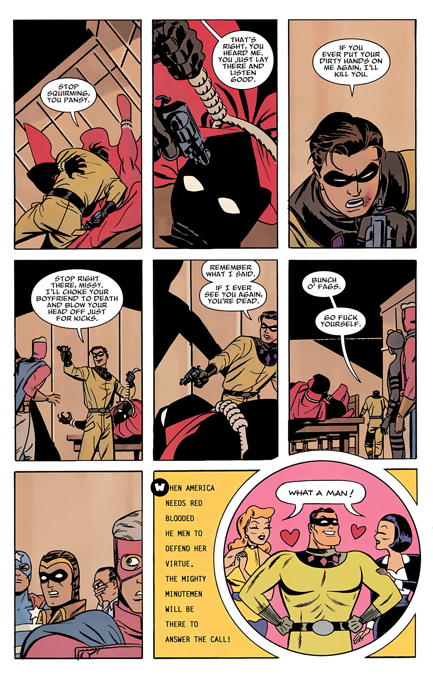 Read online Before Watchmen: Minutemen comic -  Issue #3 - 9