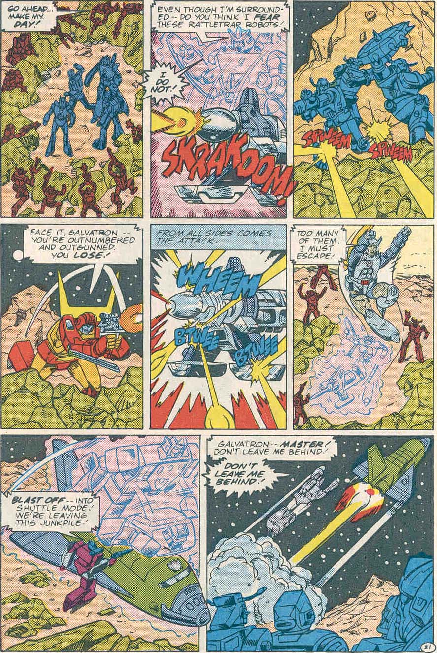 Read online The Transformers (1984) comic -  Issue #43 - 22