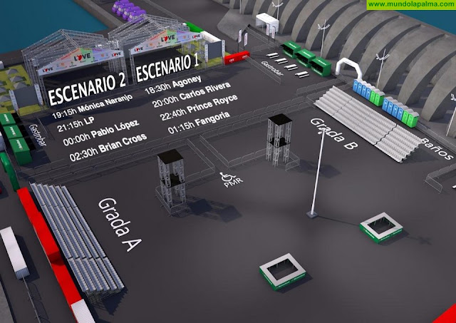 ElIsla BONITA Love Festival hace público los horarios de actuación de sus estrellas