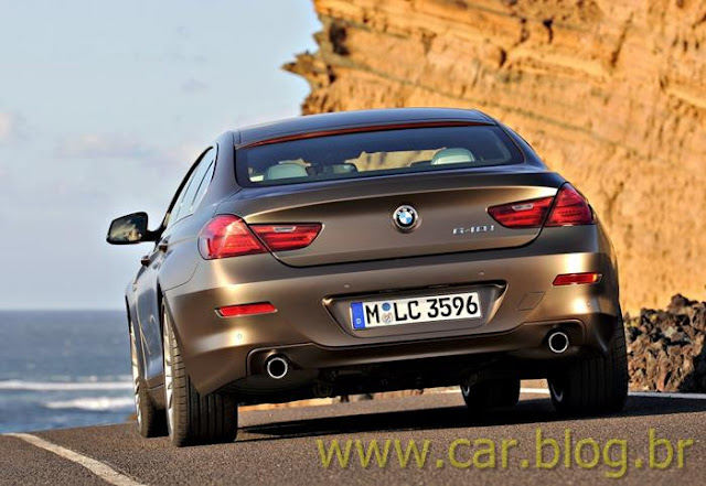 Nova BMW Série 6 Gran Coupe 2012 - traseira