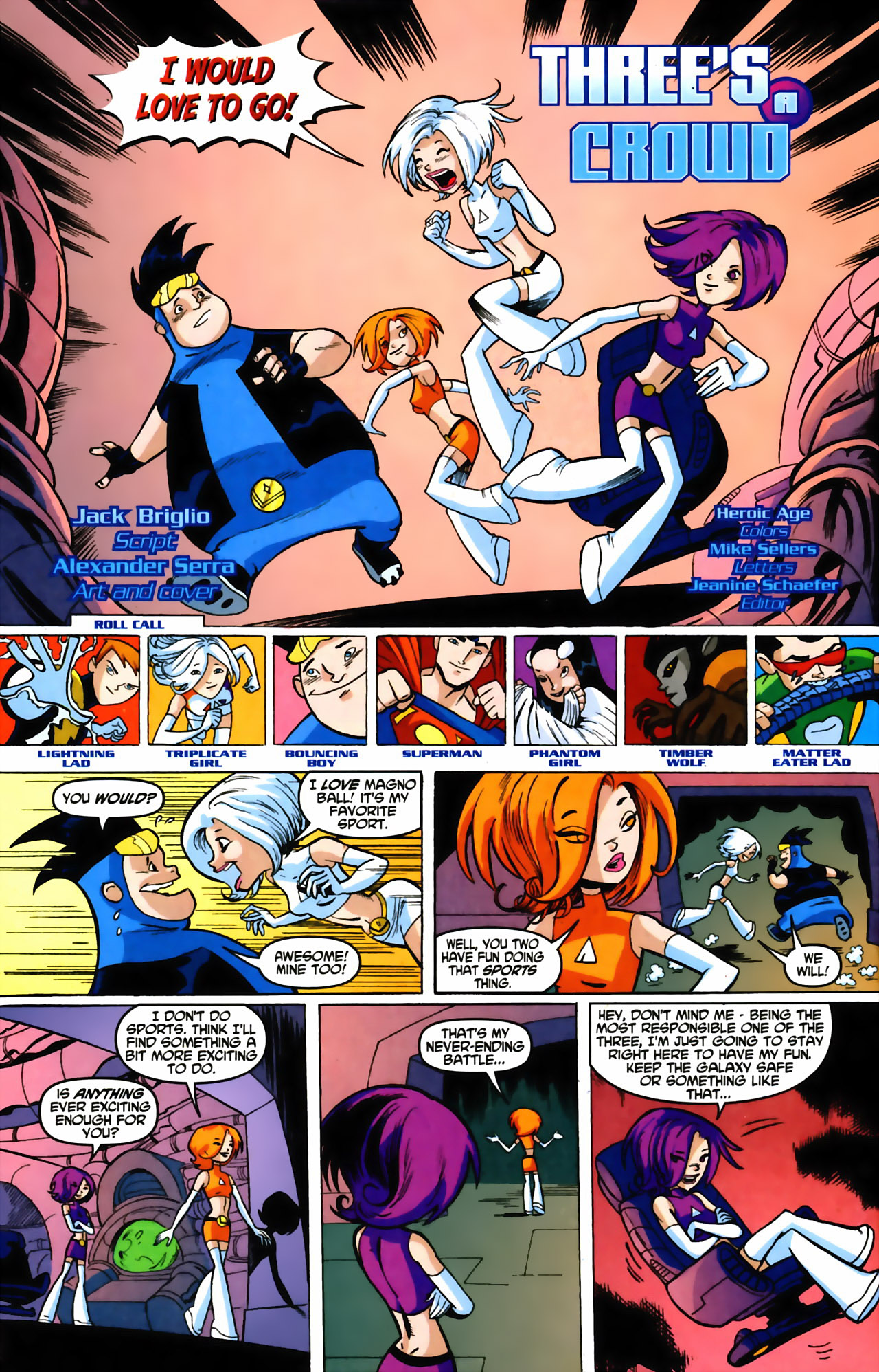 The Legion of Super-Heroes in the 31st Century issue 8 - Page 3