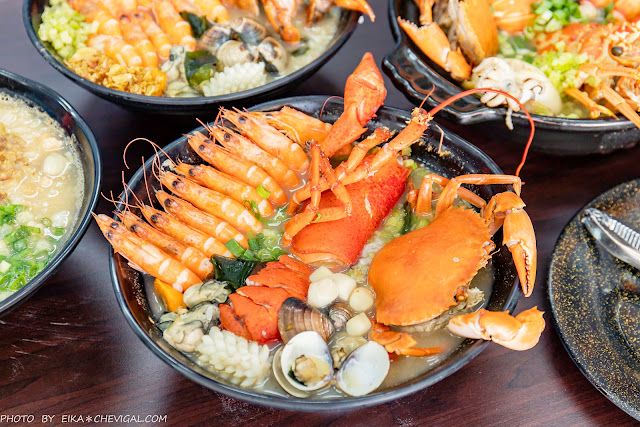 海鮮粥,台中美食,豐原夜市,鱘龍魚,波士頓龍蝦,螃蟹,花枝,台中,豐原區,浮誇,粥霸,海鮮