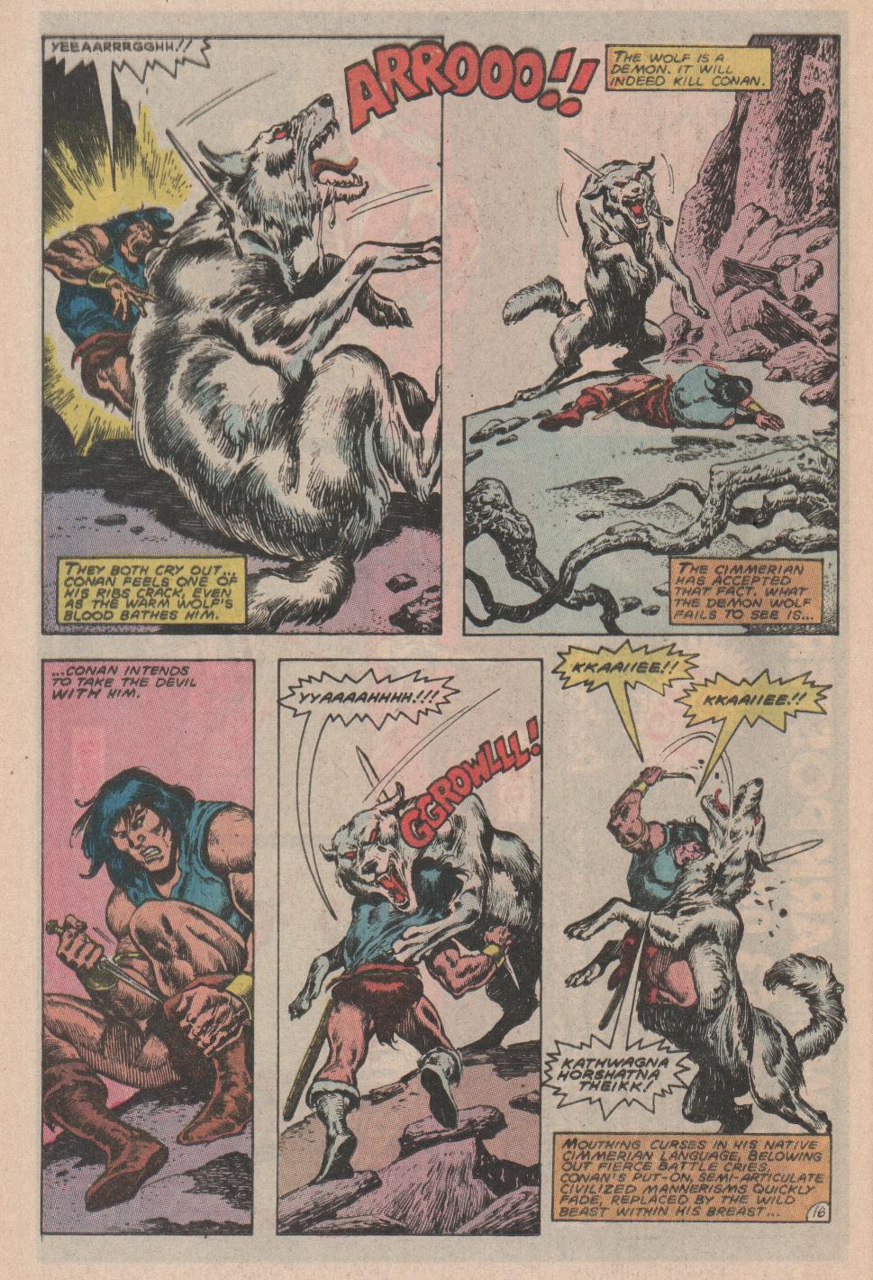 Read online Conan the Barbarian (1970) comic -  Issue #178 - 17