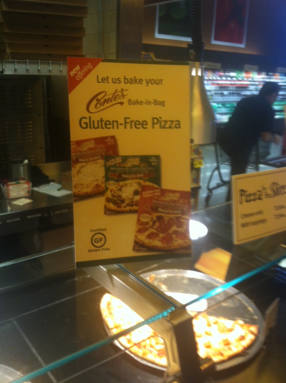 GlutenFree Living New GlutenFree Pizza in Wegmans Market Cafe