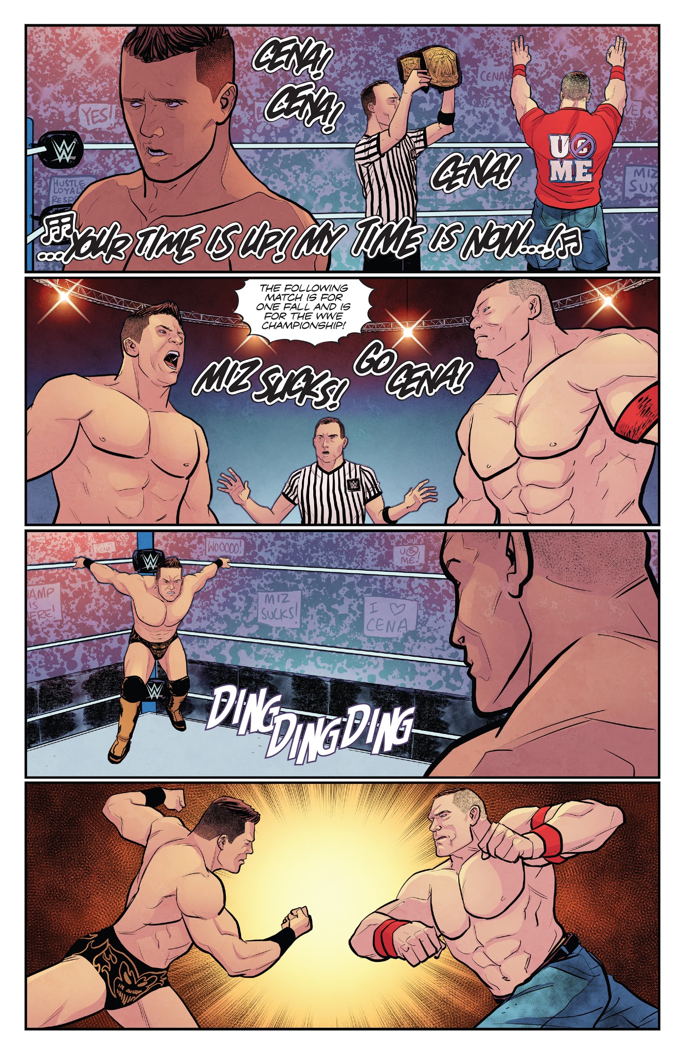 Read online WWE: Wrestlemania 2018 Special comic -  Issue # Full - 6