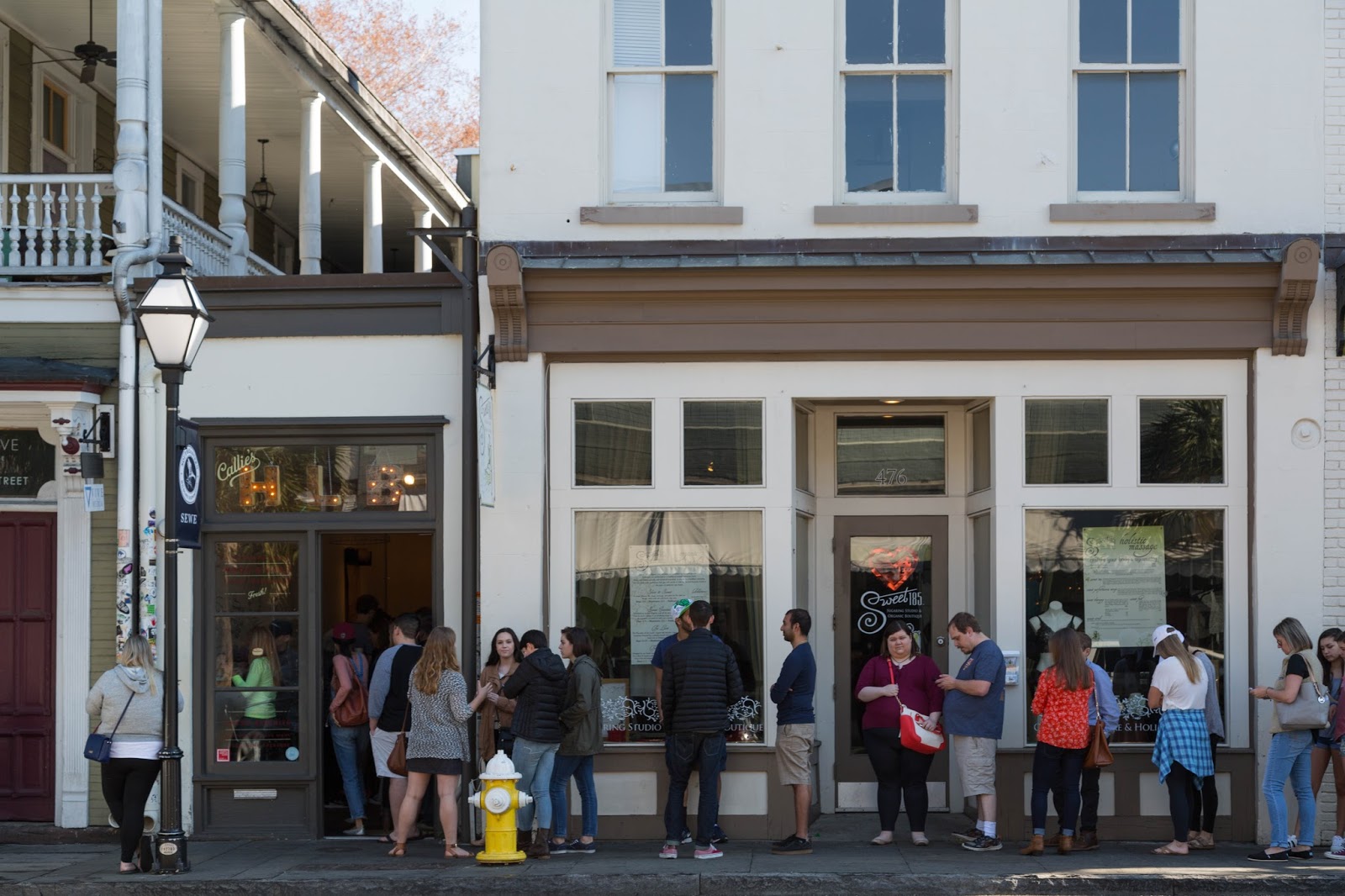 Charleston Daily Photo Lining up for biscuits