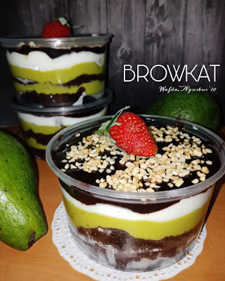 [MasakSiana.blogspot.com] Resep Browkat Brownies Alpukat