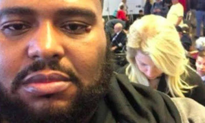 Homem responde a racismo em fila de aeroporto nos EUA e recebe aplausos Homem responde a racismo em fila de aeroporto nos EUA e recebe aplausos
