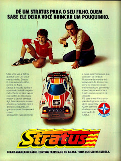propaganda brinquedo Stratus da Estrela - 1979