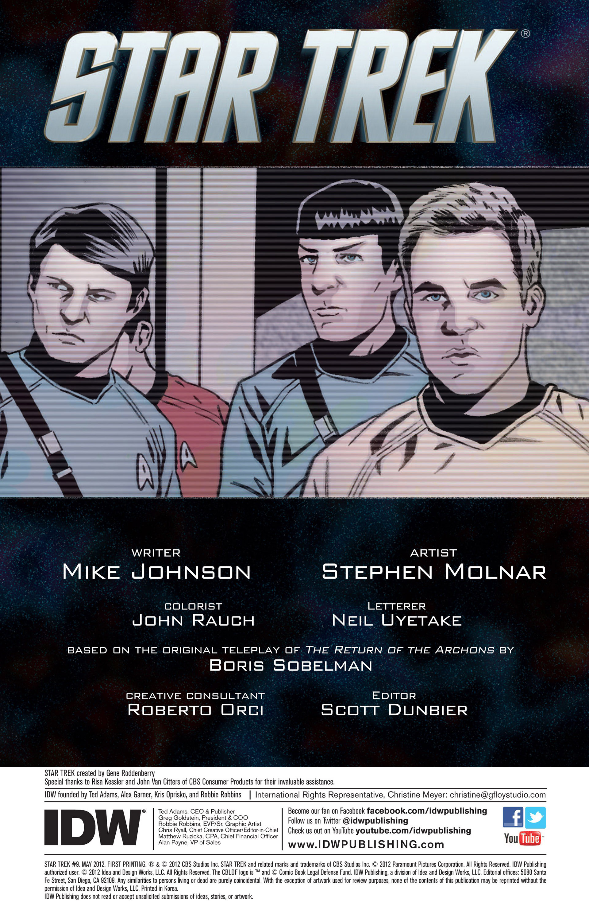 Read online Star Trek (2011) comic -  Issue #9 - 3