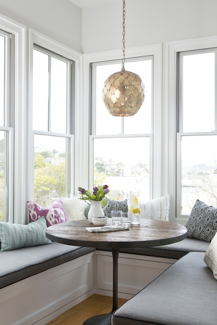 Decor Inspiration - Sunny Breakfast Nook - Cool Chic Style Fashion