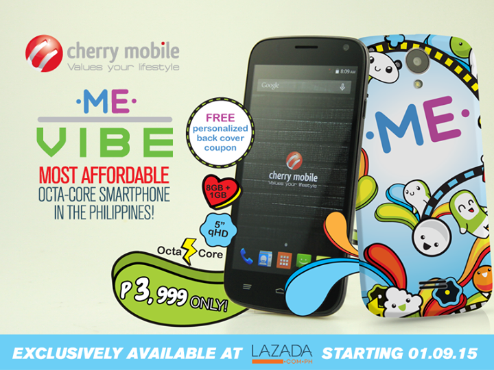 Cherry Mobile ME Vibe: Specs, Price and Availability