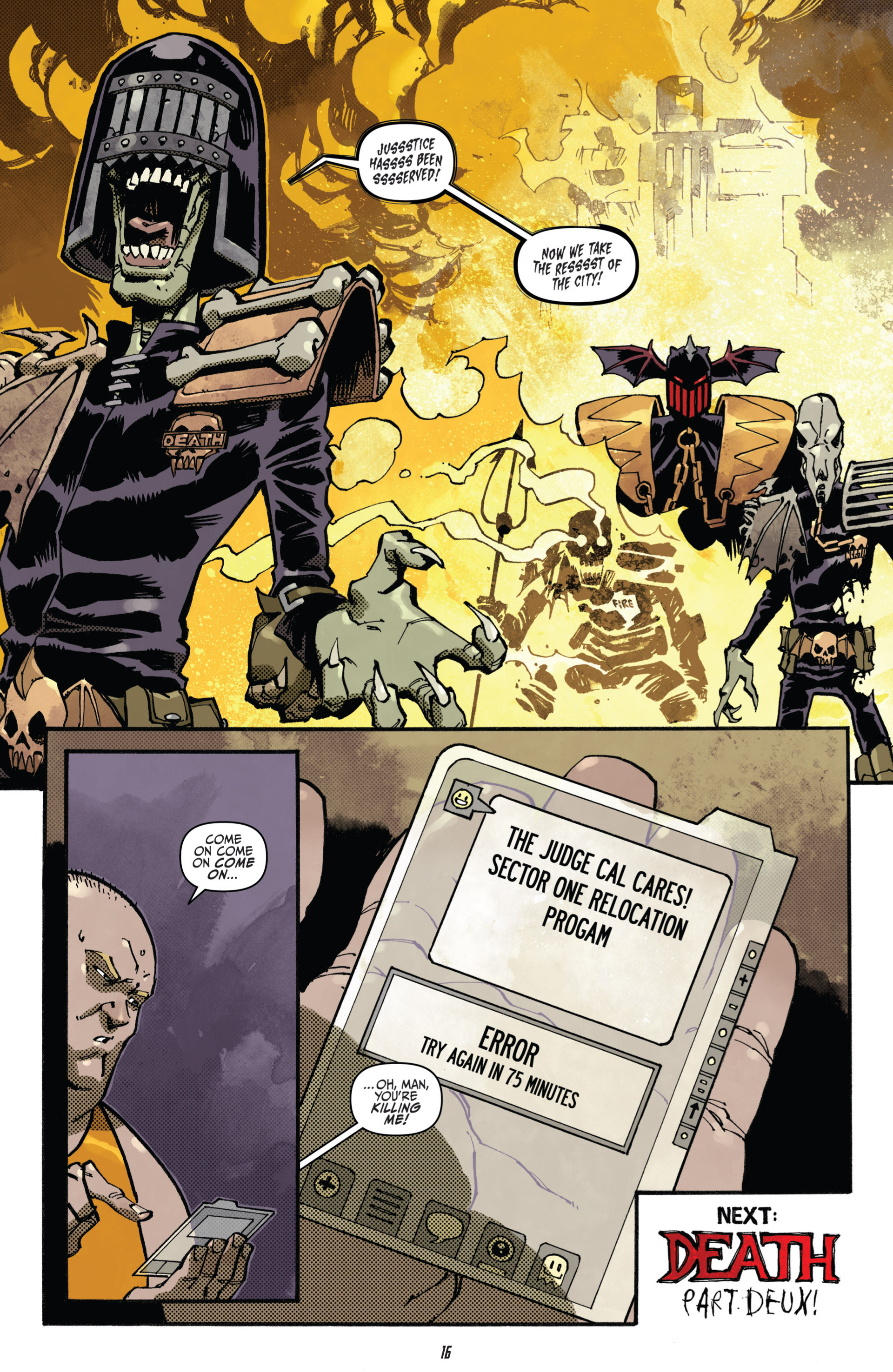 Read online Judge Dredd (2012) comic -  Issue #17 - 18