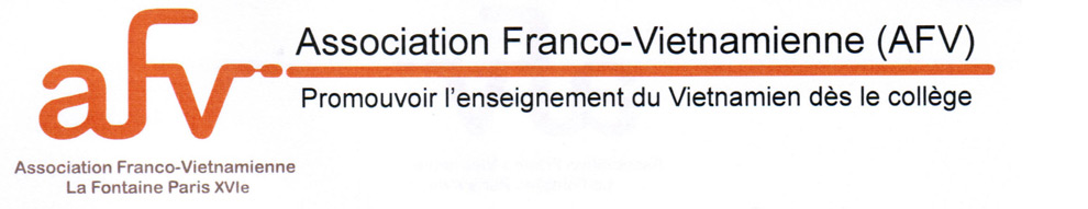 Blog de l'Association franco-vietnamienne (AFV) La Fontaine Paris 16
