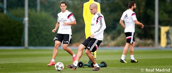 Real Madrid, Pepe regresa a los entrenamientos