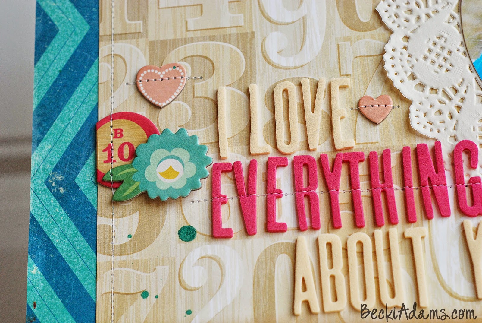 Tips for Scrapbooking with Circles by @jbckadams