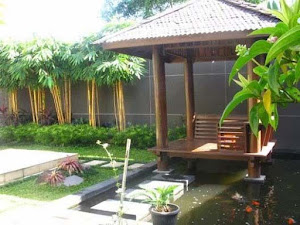 Tukang Taman Jakarta Murah - Jasa Pembuatan Gazebo Kolam Minimalis Harga Murah Di DKI Jakarta