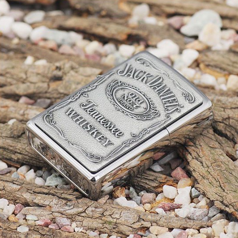 Zippo Jack Daniels Pewter Chrome Original Jual Zippo Original