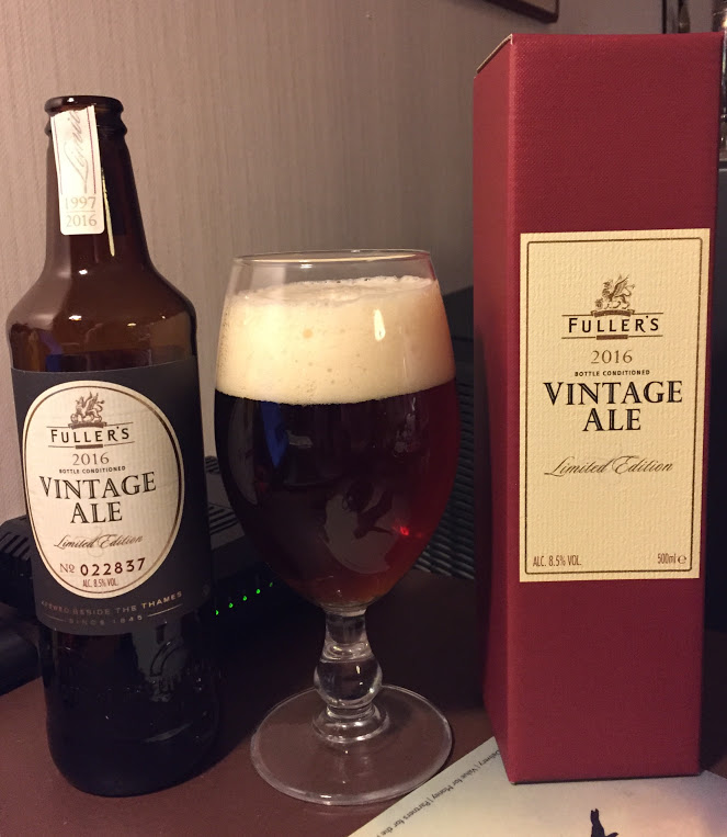 Arde arvioi Fuller's Vintage Ale 2016