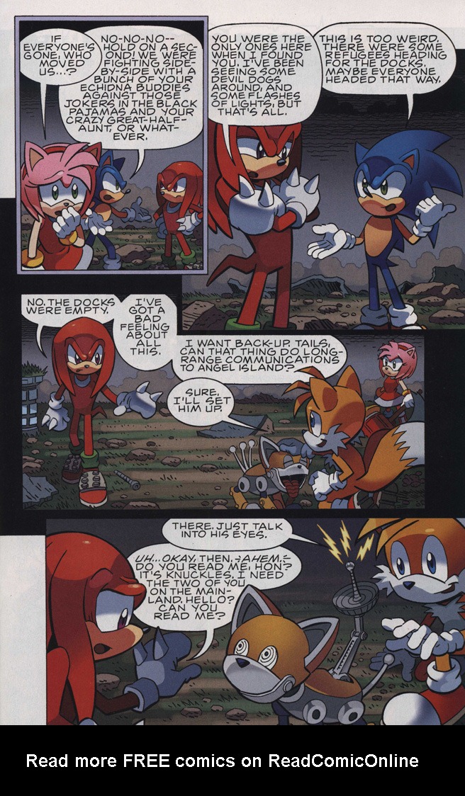 Read online Sonic The Hedgehog comic -  Issue #244 - 21