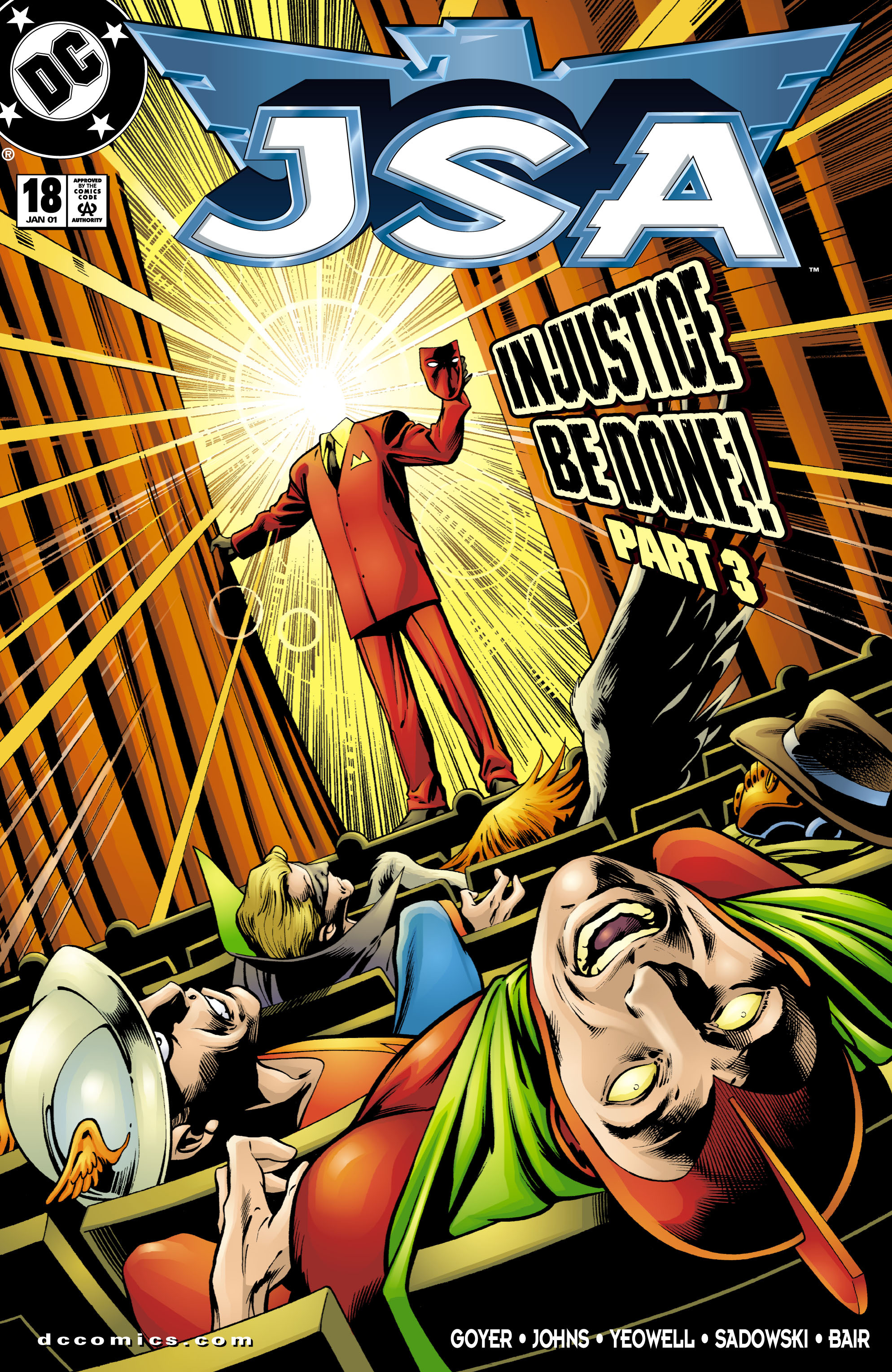 JSA (1999) issue 18 - Page 1