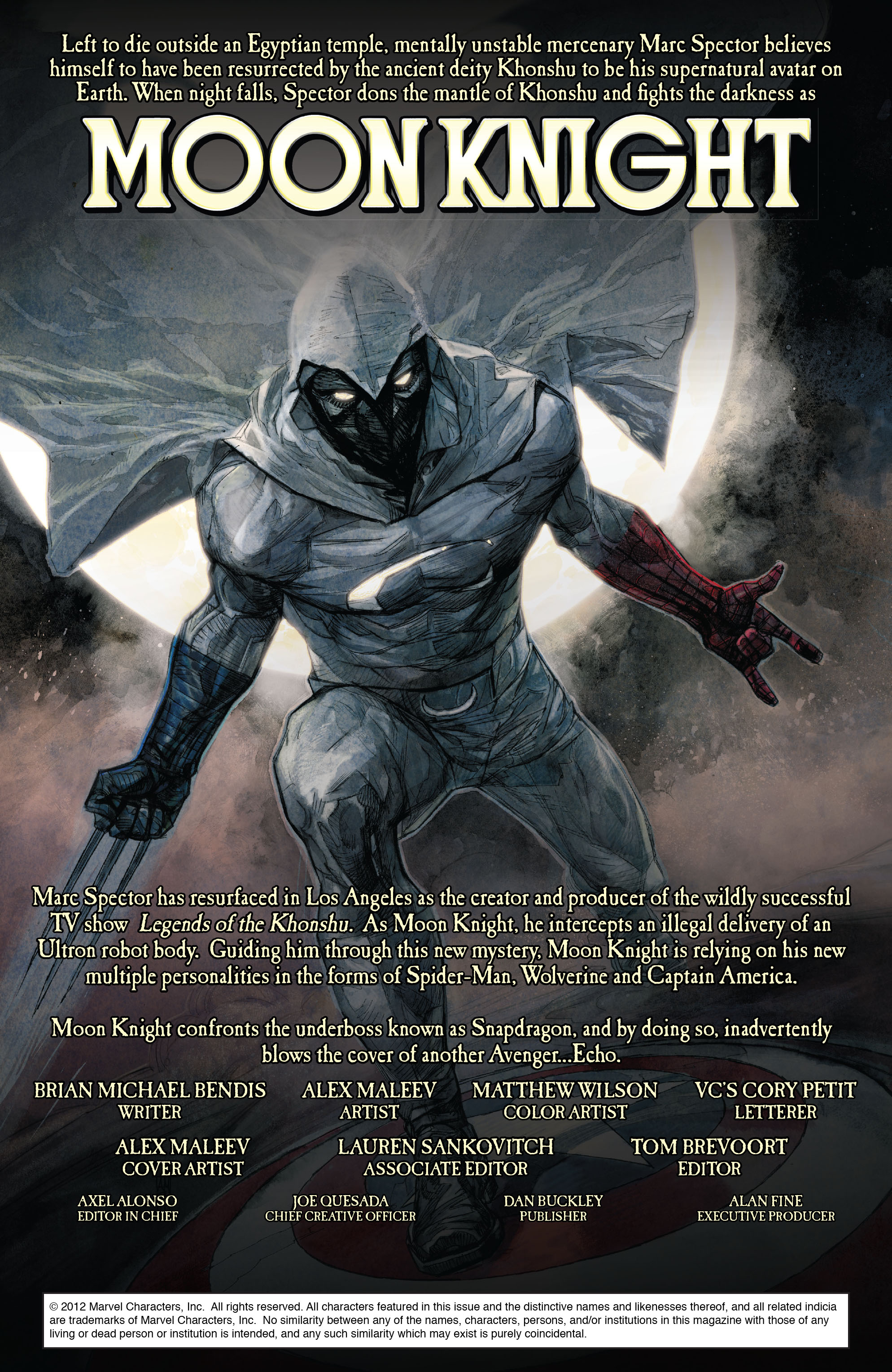 Moon Knight (2011) issue 3 - Page 2