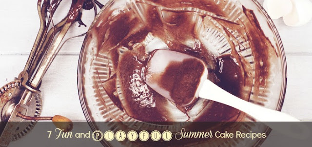cake, cake recipes, summer cake, fun cake recipes #BettyCrocker