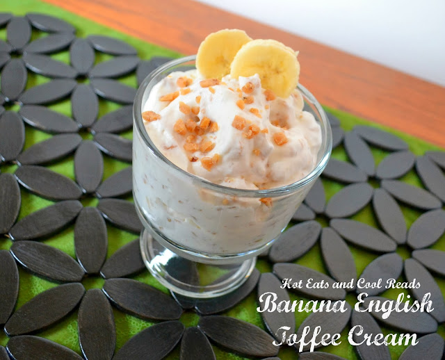 Banana English Toffee Cream Dessert Recipe