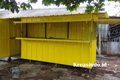 Warung Gerobak Besi Semi Container siap menerima pesanan di Bekasi dan sekitarnya Warung Gerobak Besi Semi Container siap menerima pesanan di Bekasi dan sekitarnya