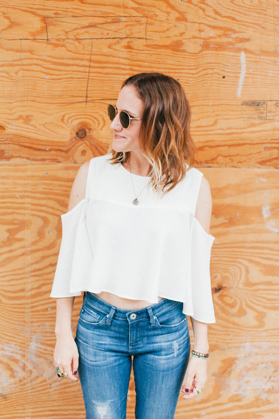 pieceology: Angel Wings + Comfort Jeans