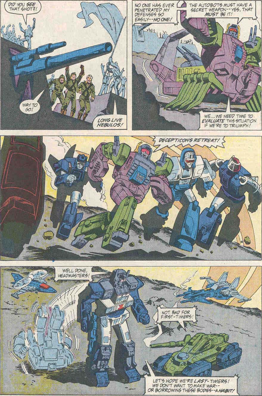 Read online The Transformers: Headmasters comic -  Issue #2 - 22