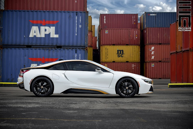 Wrapped BMW I8 by Exclusive Motoring