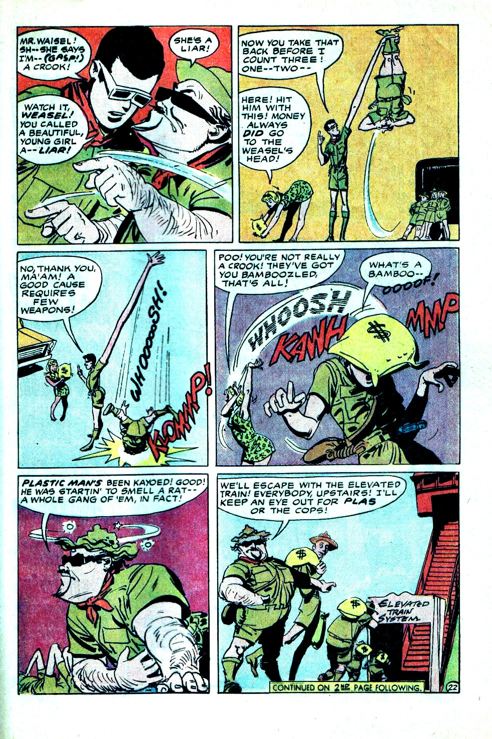 Read online Plastic Man (1966) comic -  Issue #8 - 29