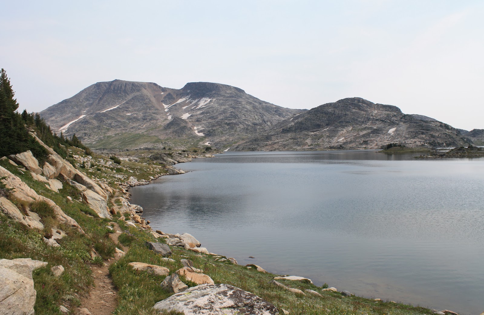Living and Dyeing Under the Big Sky Fossil Lake in the Beartooth Mountains