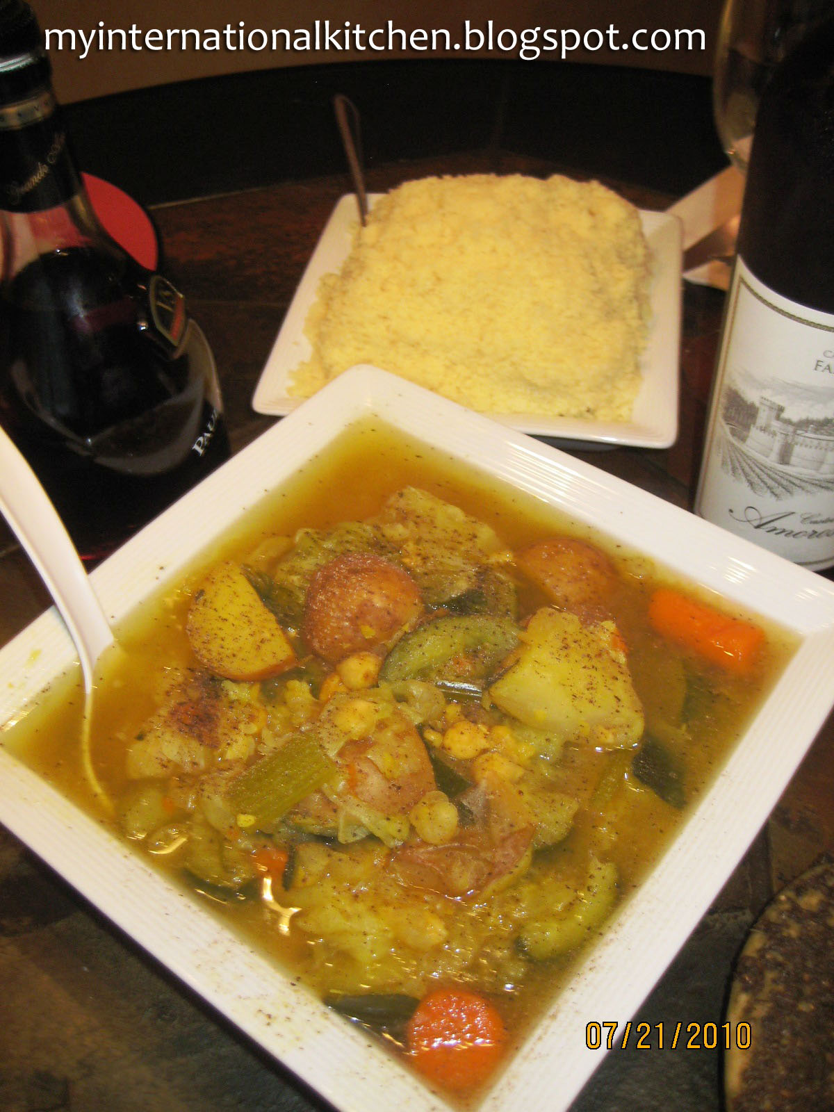 My International Kitchen Traditional Couscous Soup